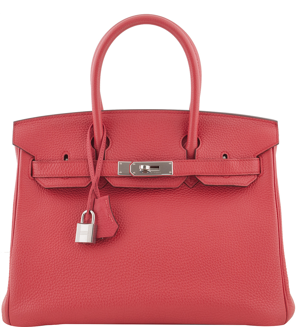 Birkin 30 Togo Rouge Pivoine PHW
