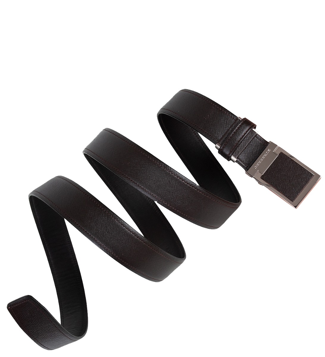 Brown Saffiano Belt