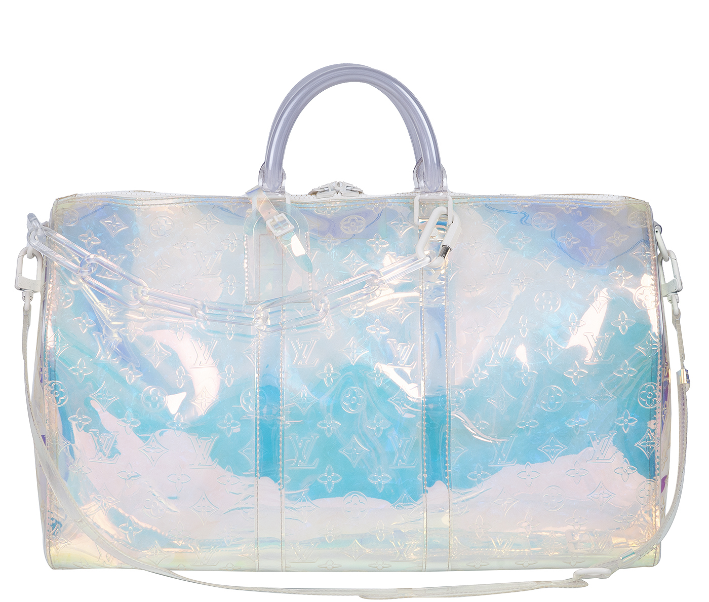 Monogram Prism Keepall Bandouliere 50